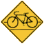 Bikes On Roadway