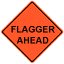 Flagger Warning
